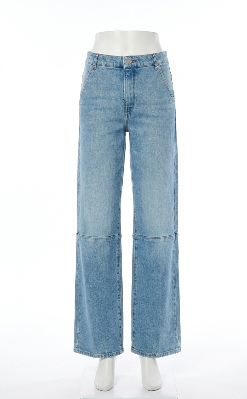 NEW JOE'S JEANS high rise slim fit jeans in seamed mia